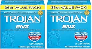 Trojan Kondom Enzkreis Spermizide Amazon De Kuche Haushalt
