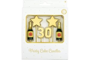 PD-PARTY Candles torta di compleanno - 30 anni