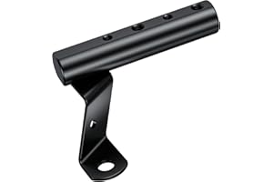 BRCOVAN Aluminum Alloy Handlebar Extensions for Bicycle & Motorcycle, Bike Handlebar Extender with M10 Mounting Hole, 360 Rotation Design