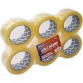 KRAF Bant Koli Şeffaf 45Cmx100M 6 Lı Paket