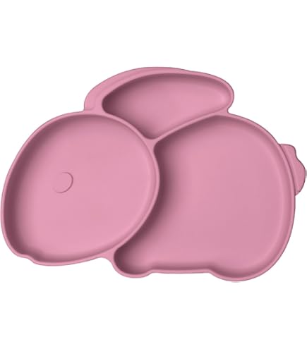Piatto Bambini Con Ventosa E Scomparti - Sicuro, Colorato, Adatto Per Microonde E Lavastoviglie - Foto 4