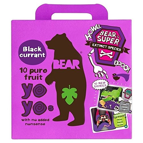 Bear Fruit Yoyos Blackcurrant Multipack 5 x 20g - Pack of 6