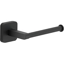 GEDY | Porta Asciugamani Bagno Tonga in Acciaio Inox e Cromall, Appendi Asciugamani Fissabile con Viti Incluse o Biadesivo, Peso Massimo Supportato 7 kg, Bianco Matt, 30x6,9x4,7cm