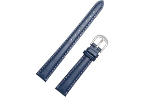 BEGISA 14/16/18/20mm femmes couleur unie en cuir véritable Bracelet de montre Bracelet doux peau amicale montres bande avec des outils d'installation