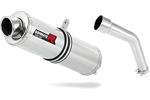 DOMINATOR EXHAUST SYSTEM KLE 500 Marmitta Racing Tondo Dominator Exhaust Terminale di Scarico Silenziatore