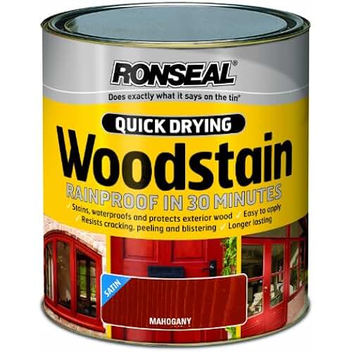 Amazon.co.uk ronseal mahogany wood stain