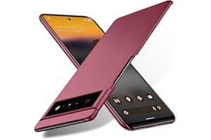 Bastmei Etui do Google Pixel 6a 5G, ultralekkie, ultracienkie, odporne na zarysowania, antypoślizgowe, matowa tekstura, twarde etui na telefon komórkowy z poliwęglanu (PC), etui na telefon komórkowy