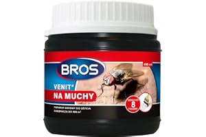 Bros Venit Flugberedning 100 ml flytande färdig att använda, bekämpar effektivt flugor från husdjur och djur i bostads- och b