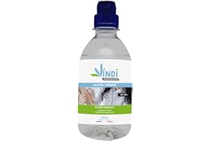 Vindi Désinfectant Alcool modifié 90°- Flacon de 250ml - Fabrication Française - Désinfection peau saine et ustensiles médicaux
