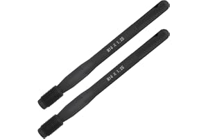 LALAGO Set med 2 delar för montering av hjul i rostfritt stål, M14 x 1,25, fästbultar för montering av bilhjul, hjulmontering