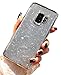 Produktbild Homikon Plating Silikon Hülle KThree-Stage Überzug TPU Tasche Bling Glänzend Glitzer Handyhülle Durchsichtig Kirstall Clear Schutzhülle Case Cover Etui für Samsung Galaxy A6 Plus 2018 - Silber