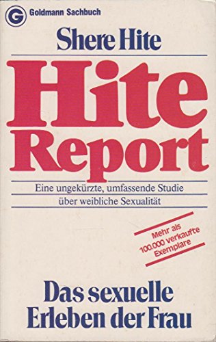 Hite-Report, Das sexuelle Erleben der Frau