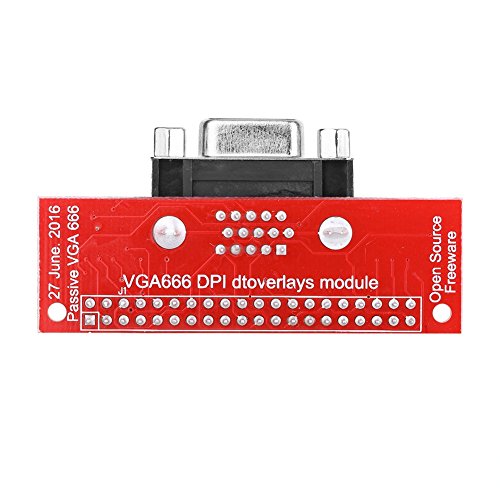 VGEBY Universal Gert-VGA VGA666 Modul Adapter Für Raspberry Pi 3 / Pi 2 / B + / A + - 4