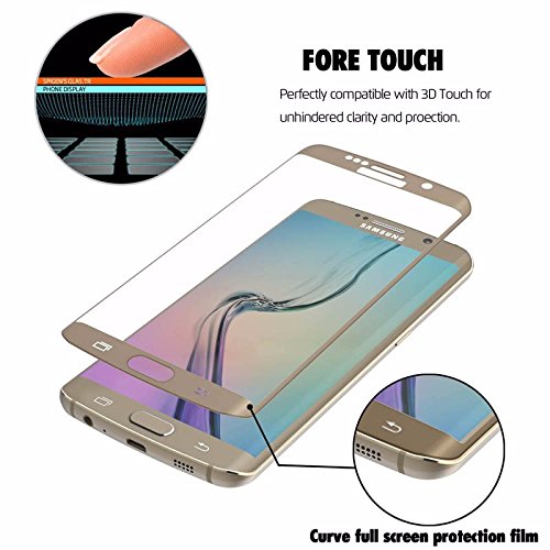 InShang Samsung Galaxy S7 edge Displayschutzfolie gehärtetem Glas super schlagfest hochtransparent Displayschutzfolie von hoher Empfindlichkeit,3D curve 100% fit Tempered Glass Screen protector cover - 4