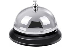 Rovtop Sonnette de Comptoir Sonnette de Service Sonnet de Réception