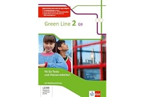 Green Line 2 G9: Fit für Tests und Klassenarbeiten mit Lösungsheft und Mediensammlung Klasse 6 (Green Line G9. Ausgabe ab 2015)