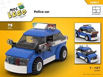 lego police car moc