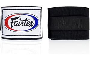 Fairtex HW2 Elastic Cotton Handwraps, 120' och 180" Full Längd Hand Wraps-Många färger