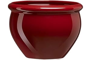 Poetic Emsa 508687 Siena Nobile Bac à Fleurs pour Jardin Polypropylène Rouge Rubis 38 cm