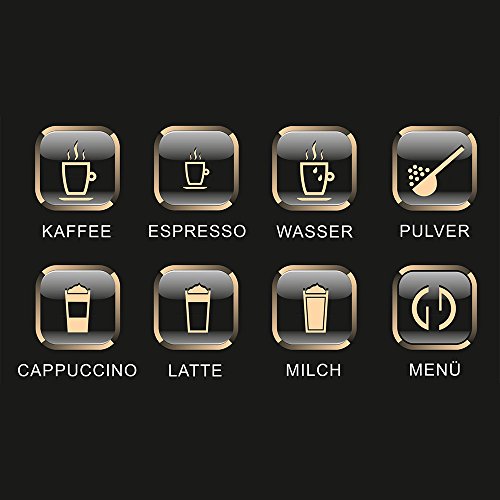 Kaffeevollautomat ONE-TOUCH✔ Café Bonitas✔ King-Star White✔ Touchscreen✔ Dualboiler✔ 19 Bar✔ Milchschaum-System✔ Vorbrühsystem✔ Latte Macchiato✔ Kaffee✔ Espresso✔ Cappuccino✔ heißes Wasser✔ Milchschaum✔ Kaffeeautomat✔ Kaffeemaschine✔ - 9