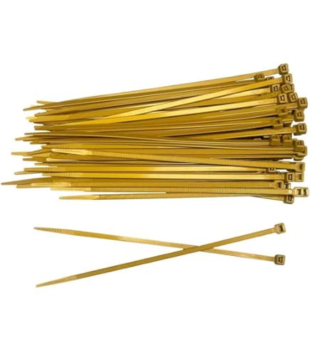 Fix&Easy Kabelbinder Set 175 tlg. Bambus beige 2,5x100mm + 2,5x200mm +  3,6x300mm 100 + 50 + 25 Stck : Amazon.de: Baumarkt