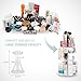 Makeup Organiser, Jerrybox 360-Degree Rotating Adjustable Multi-Function Cosmetic Storage Box, 5 Layer Fits Different Types of Cosmetics and Accessories, Unique Tower Shape