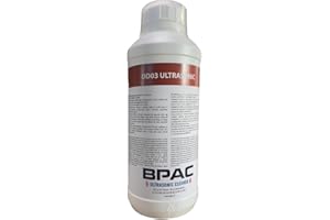 BPAC DD03 Nettoyant Ultrason - Détergent Désoxydant Dégraissant - Nettoyeur Ultrasons pour Mecanique - pH acide - 1L- Economique : dilution de 2 à 5%