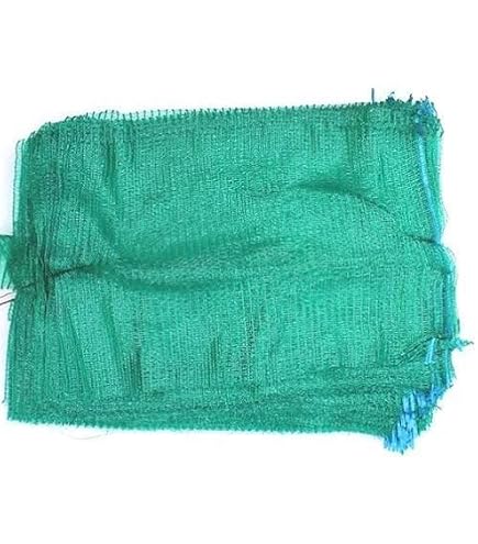 Sacs Raschel HaGa - Lot De 100 - 51x80cm - Pour Pommes De Terre, Légumes, Oignons - Cordon De Serrage