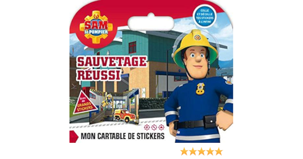 cartable sam le pompier