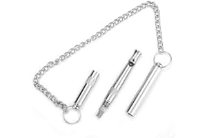 HFFHEER Hundepfeife Ultraschallpfeife Hochfrequenz Einstellbare Pfeife Professionelle Hundepfeifen mit 2 Arten für das Hundetraining Hören Sie auf zu Bellen