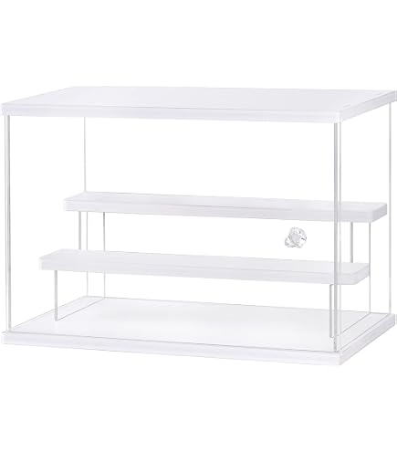 Safe Vitrine Acrylique 12 Compartiments – 350x240x45 Mm – Posable Ou Suspendue – Porte Coulissante – Collection Figurines