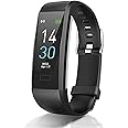 Excefore Smart Watch for Android iPhone, Health Fitness Tracker, Settings Smartwatch 14 Day Battery Life, Blood Oxygen Heart Rate Monitor, IP67 Water-Resistant