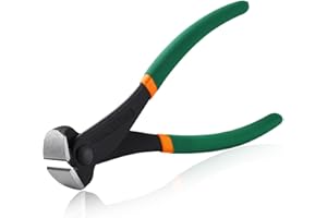 SPEEDWOX Nagelabzieher 17,8 cm Endschneidezange, Nagelentferner Nagelzange Endschnittzange Endschere zum Ziehen von Nägeln oder Schneiden von Drähten Drahtschneider Endschneider Zange