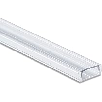 Profili In Alluminio Per Strisce LED - Set Da 12 Pezzi Da 2m, Compatibili Con Strisce Fino A 12mm, Dimensioni 17x7mm, Inclusa Canalina