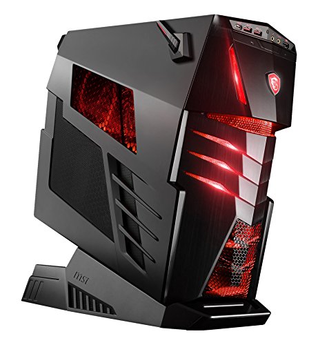 MSI Aegis Ti3 VR7RD SLI-006DE Gaming-PC (Intel Core i7-7700K, 2x Nvidia GeForce GTX1070 8GB - im SLI Verbund, 2 x 256GB SSD, 2 x 16 GB DDR4, Windows 10 Home) schwarz, High End, Wassergekühlt