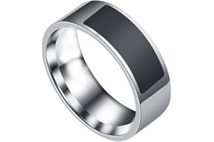 DKINGS NFC Smart Ring für Herren Damen - Multifunktionale Wasserdichte Intelligente Ring Smart Wear Finger Digital Ring für Android/Windows NFC-Smartphone-Zubehör