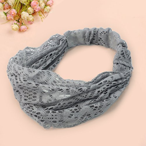 Spitzenband Spitze Haarband Bandana Stirnband Haarschmuck Kopftuch Damen Charms - 2