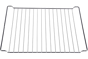 GDE - Grille en Acier Inoxydable 33.5 x 44.5cm pour four compatible Whirlpool 481245819334