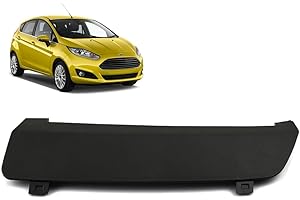 ROBUST CAR PARTS ROBUST Rear Bumper Tow Towing Eye Hook Cover Cap Black for Ford Fiesta Mk7 1531833 8A6117K922AB 2008-2016