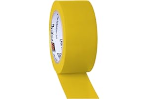 DJOIS Cinta adhesiva tarifold para marcaje y señalizacion de suelo 33 mt x 50 mm color amarillo