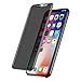 Produktbild iPhone X Displayschutzfolie charisor iPhone X Premium Sichtschutz 9H Härte [Fall Freundlicher] [3D Randloser] Antispionage gehärtetem Glas Displayschutzfolie für iPhone X/10