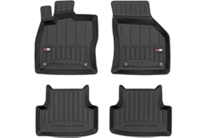 Frogum Alfombrillas de Goma 3D Pro-Line compatible con Seat Leon III Desde 2012 / compatible con VW Golf VII 2012-2019 / compatible conT-Roc Desde 2017