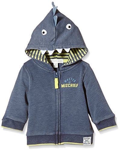 Pumpkin Patch Baby-Boys Croc Acid Wash Jacket, Blue Steel, 3-6 Months