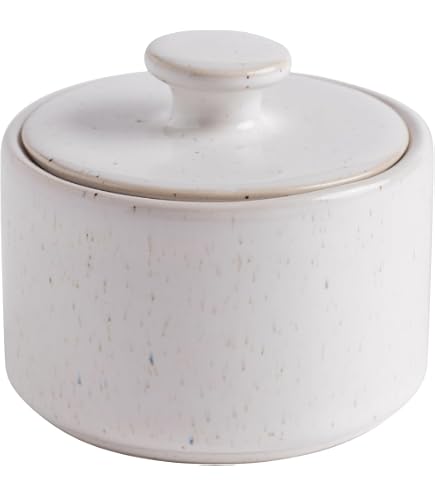 Produktbild von Zuckerdose Weiß Premier Housewares Zucker-Dose Mit Deckel & Löffel - Stylisches Küchenaccessoire Zucker Dose