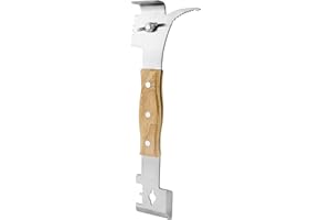 QWORK® Outil Multifonctionnel De Grattoir De Ruche, Hive Grattoir Outil Équipement, Fournitures D'apiculture, Accessoires D'apiculteur