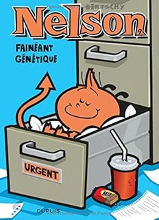 jaquette livre Nelson - tome 9 - Fainéant génétique