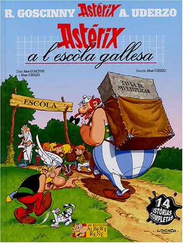 couverture de : Ast&eacute;rix a l'esc&ograve;la gallesa