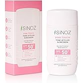 Sinoz Spf50 Pink Touch Aydınlatıcı Sıvı Y&uuml;z G&uuml;neş Kremi Yeni Nesil G&uuml;neş Filtreleri Hibrit Form&uuml;l 50ml