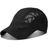 Valkyrie Unisex Yazlık Kasket Şapka Hava Alan Ayarlanabilir Terletmez Kadın Erkek Siyah