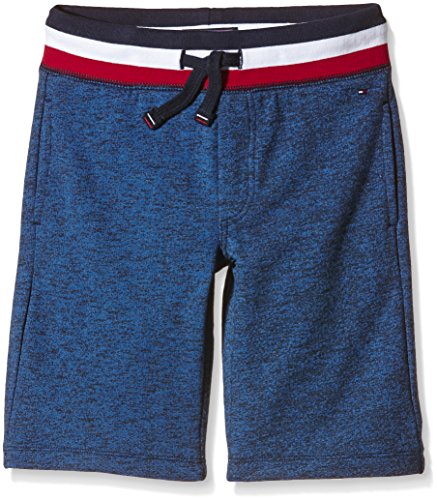 Tommy Hilfiger Baby-Boys Sweat Plain Shorts, Blue (Black Iris), 92